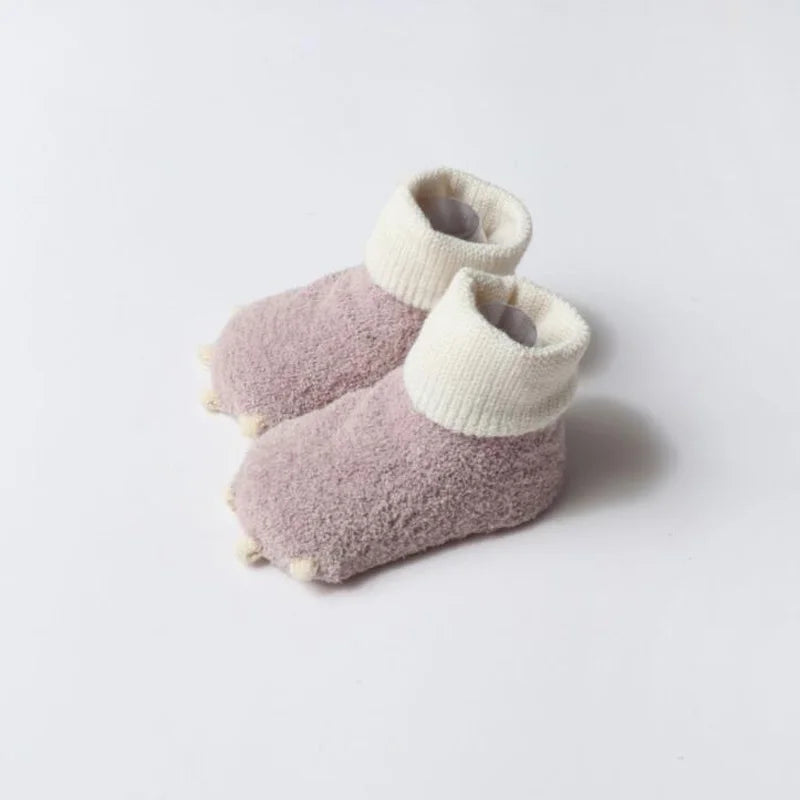 New cute autumn and winter newborn socks casual warm baby foot sock