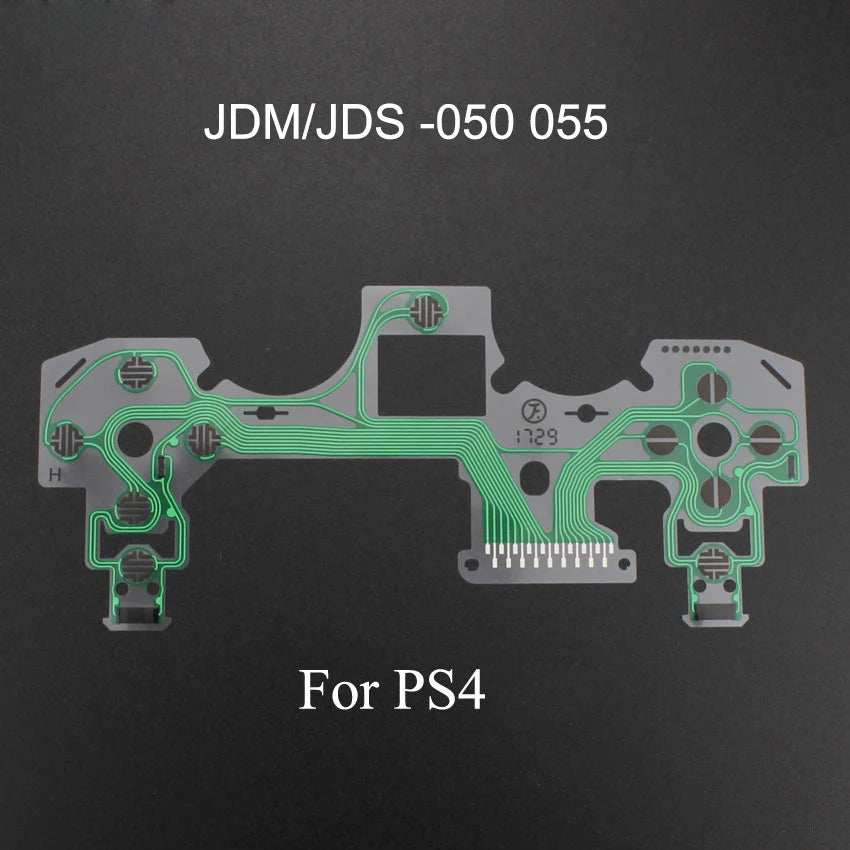 YuXi JDM JDS 001 010 011 030 040 055 for DS4 Conductive Film Keypad for PS4 Pro Slim Controller PCB Circuit Ribbon