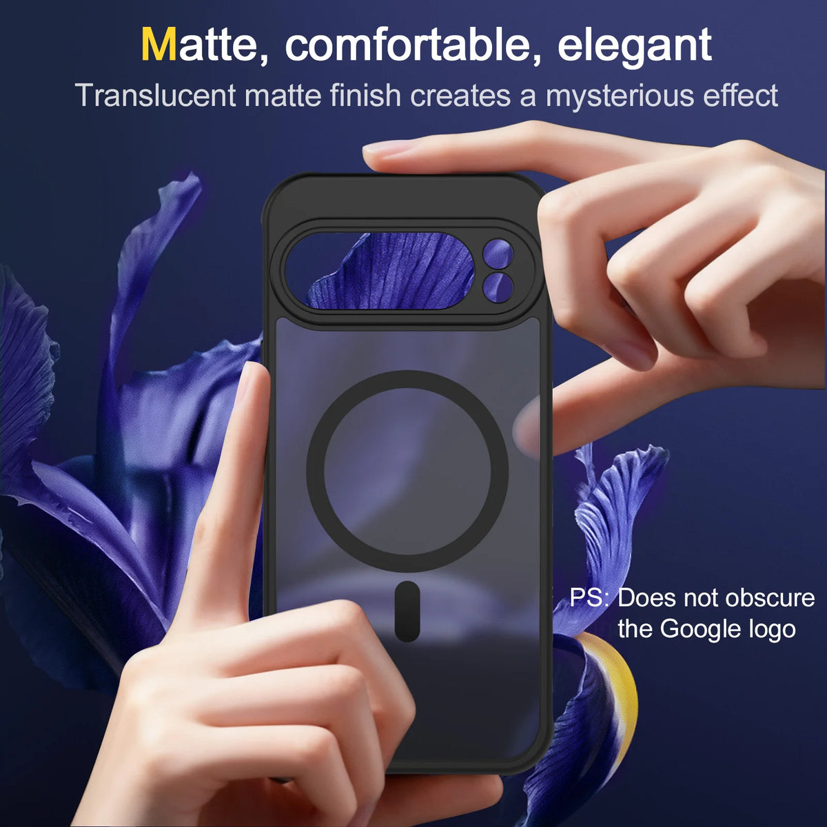 Matte Translucent Magnetic Case For Google Pixel 10 9 10pro 9pro 10pro XL 9A For Magsafe Wireless Charge Shockproof Cover