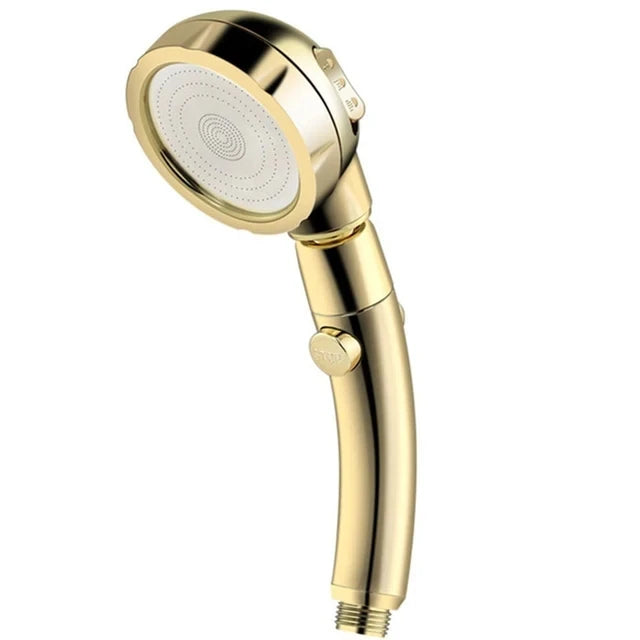 New 3 Modes Adjustable Bath Shower Head High Pressure Rain Water Saving Luxury Home Hotel Sprayer Faucet Bathroom Shower Head