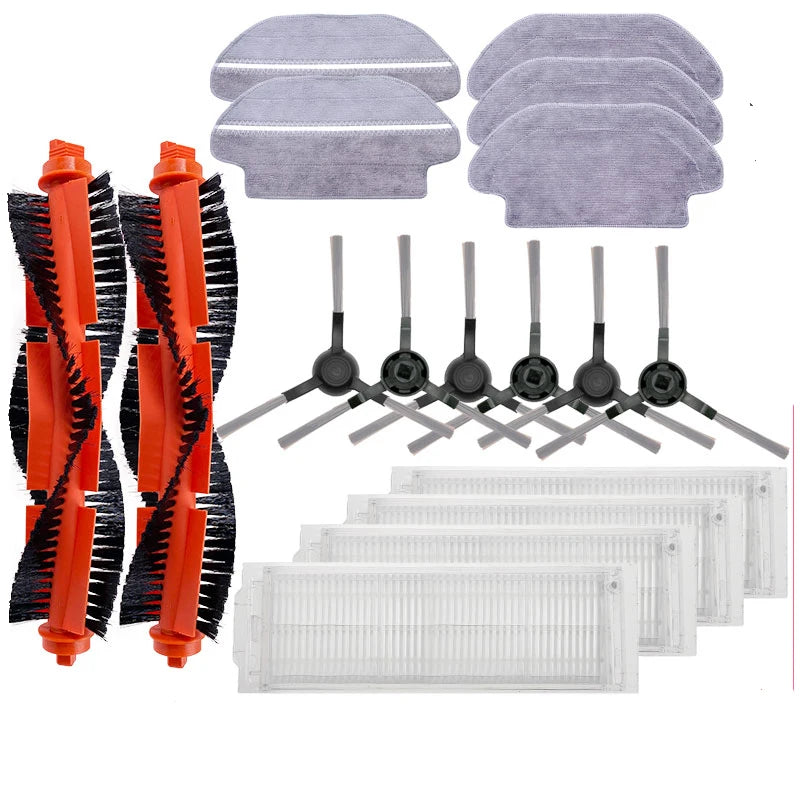 For Xiaomi Mi Robot Vacuum Mop 2S / Mop P / Mop Pro / XMSTJQR2S / STYTJ02YM Replacement Parts Main Side Brush Hepa Filter Mop
