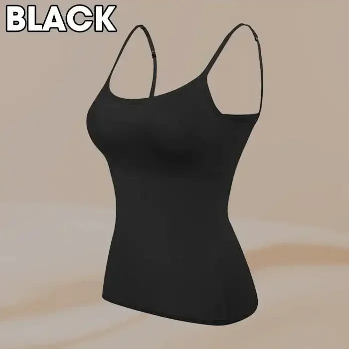 Higher Quality Solid Padded Bra Sexy Women Tops Camisole Top Women Vest Women Camisole with Built in Bra Cami Top Vest Tank Top