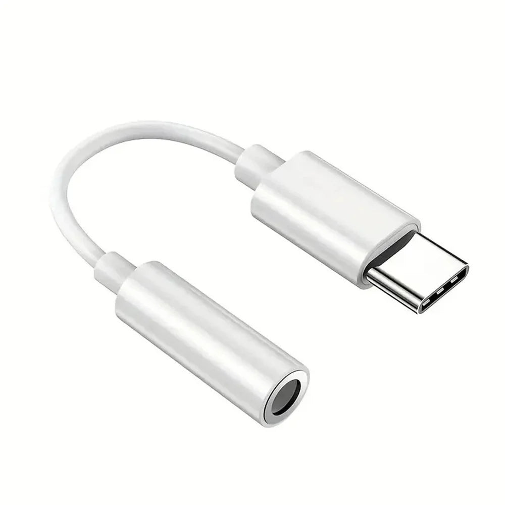 Headphone Connector Adapter for Huawei Mate 30 P30 Xiaomi Android Phone USB Type C To 3.5mm Earphone Jack Audio Cable Adapter