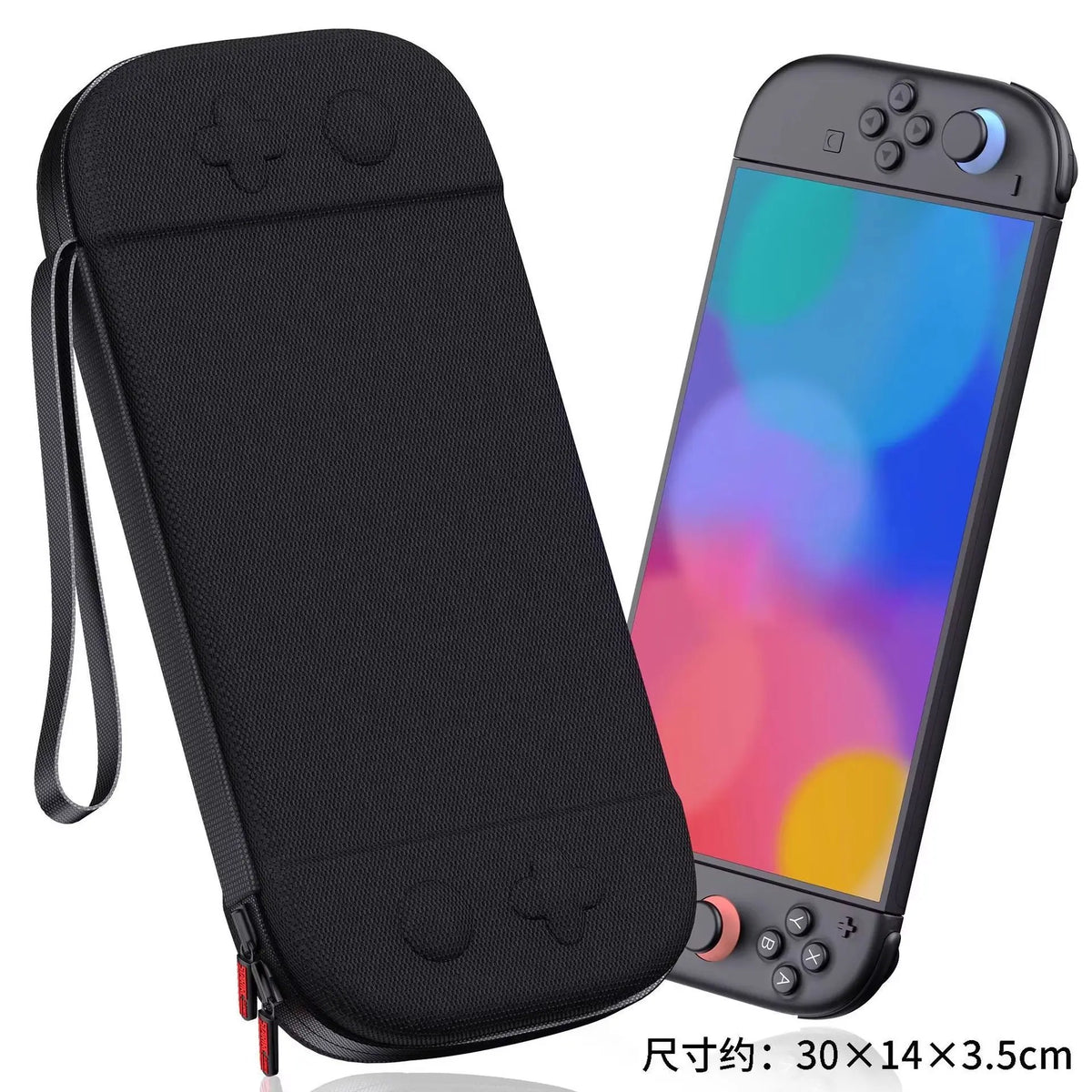 EAV Nylon Portable Hard Shell Storage Bag For Nintendo Switch 2 With Card Slot Anti Drop Waterproof Multifunctional Case