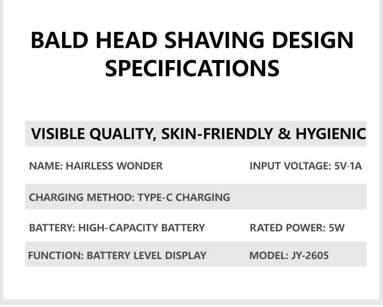 Multi-functional Electric Shaver with Automatic Haircutting, Shaving, Charging, Portability, and Push-Scissor Features