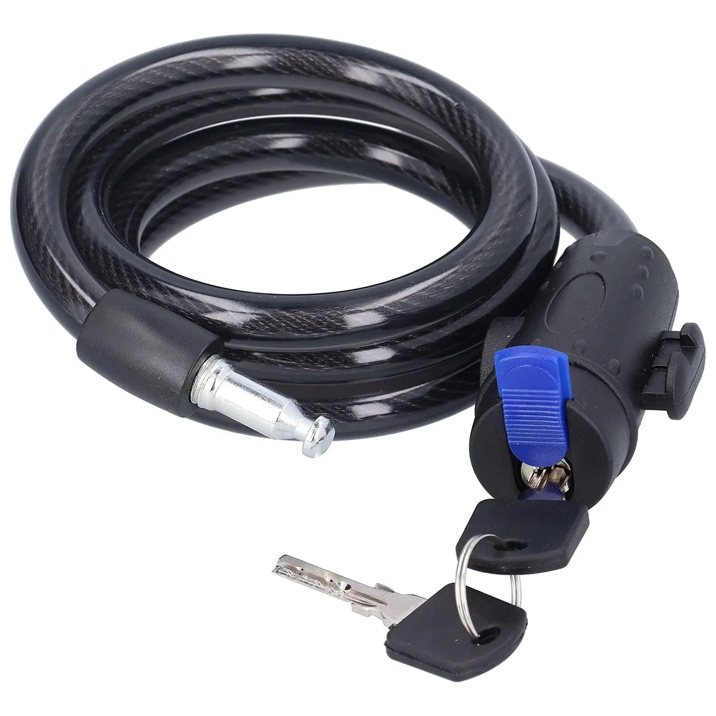 DOMEN Bicycle Heavy Duty Chain Lock 8mm Thick Anti-Theft Steel With 2Keys Safety Lock Motorcycle Bike Lock Bicycle Accessories