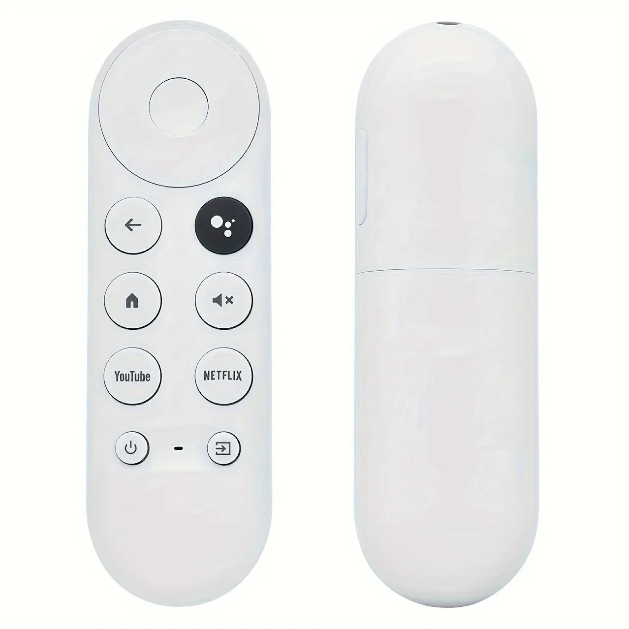 Google Chromecast Remote Control Replacement G9N9N Voice Streaming Media Player 4k Snow