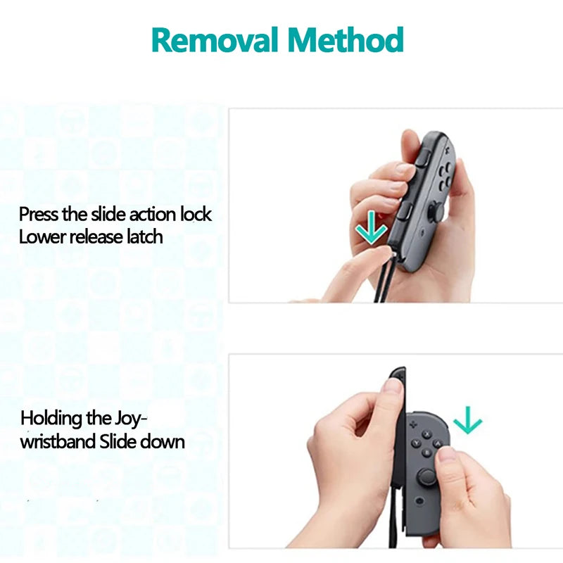 1Pcs/Lot For Nintendo Switch Game Pad Controlle For Joy-Con Wrist Stra Band Hand Rope Lanyard Laptop Video Games Accessories