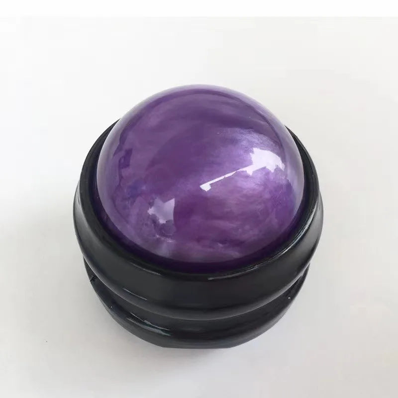 Mini Manual Therapy Body Massager Ball 360 Degree Spin Design Self Massage Tool for Back Shoulders Foot Massage