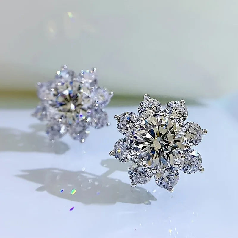 Delicate Small Round Stud Earrings Women with Shiny Cubic Zirconia Simple Versatile for Teens Fashion Jewelry