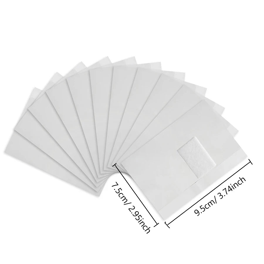 100Pcs Bag Aluminium Foil Nail Art Soak Off Polish Nail Removal Wraps Towel Gel Remover Manicure Tool
