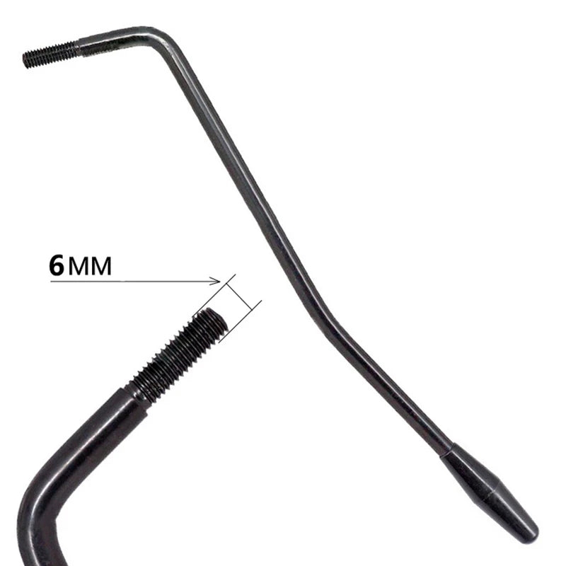 M6 Tremolo Bridge Arm Whammy Bar for Electric Guitar Chrome Black Gold Thread Diameter 6mm Guitar Accessories