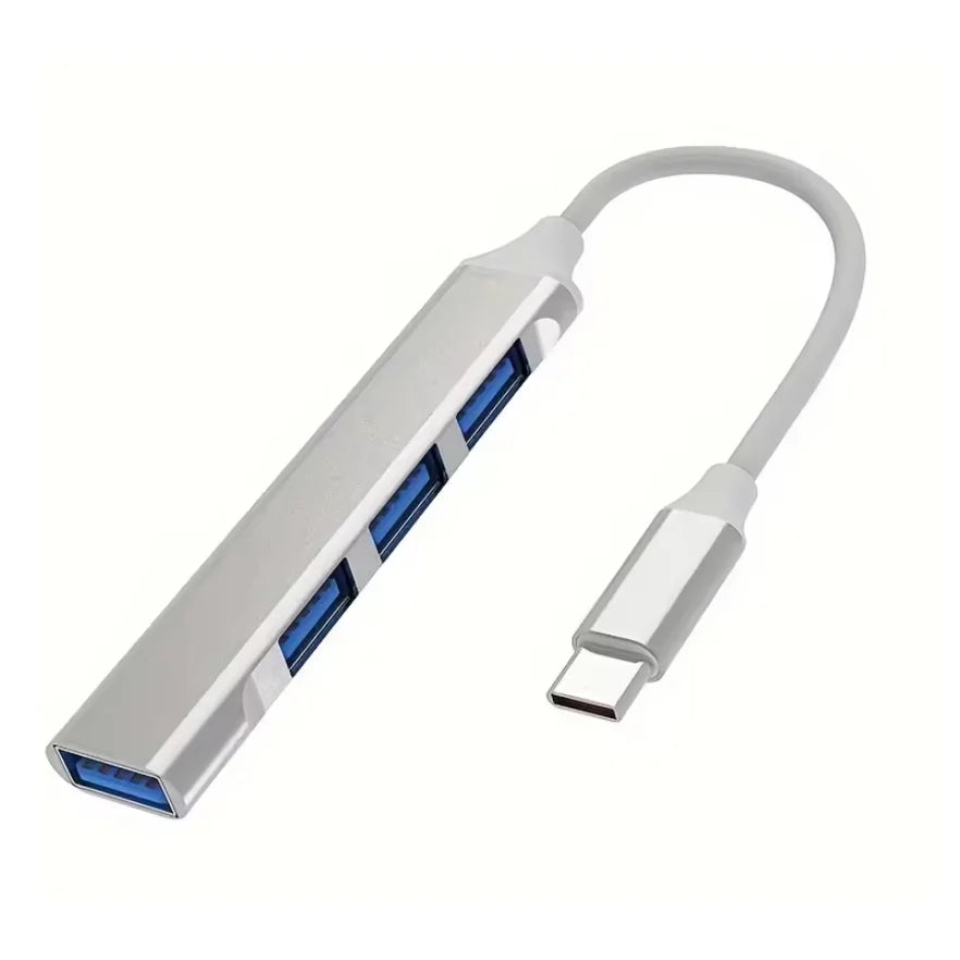 467 USB Dock Multi-Function Wire Divider High Speed Transmission One Drag Four Expanders for Mobile Phone Computer