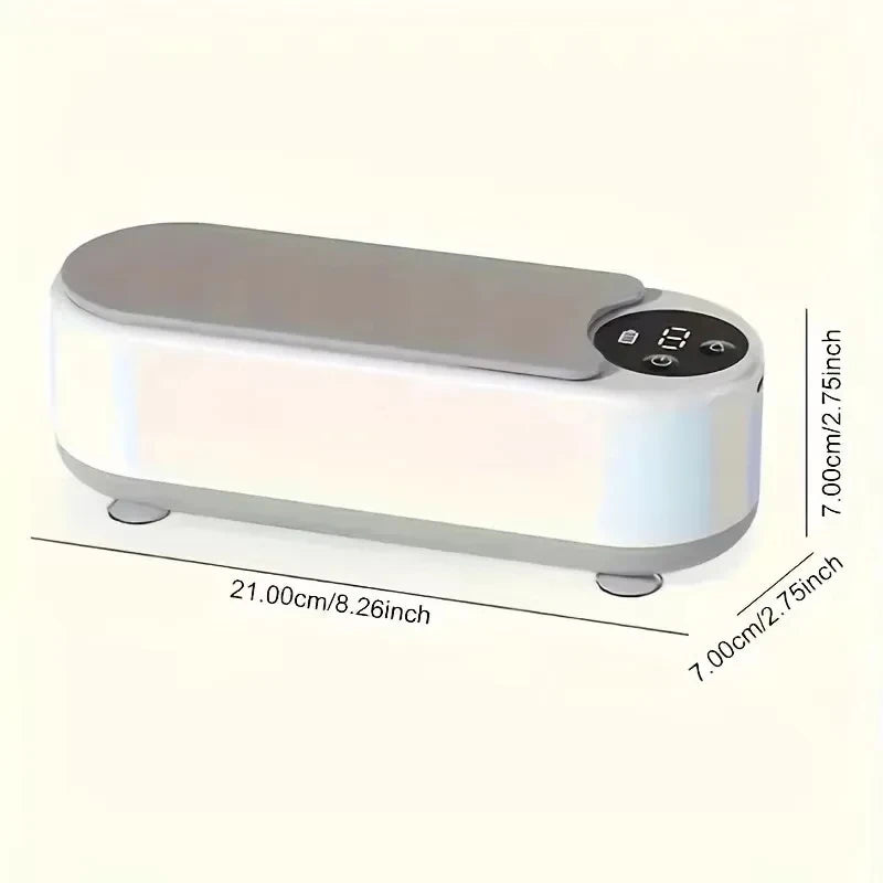 Viewring High-Frequency Glasses Cleaner - 1pc Wireless Multi-Purpose Cleaning Machine for Eyewear & Accessories