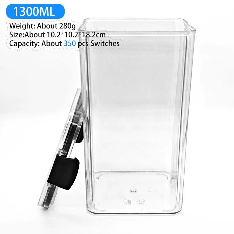 Switch Storage Box Keycap Storage Case for Mechanical Keyboard Switch Magnetic Switch Outemu Cherry TTC Gateron Kalih Box