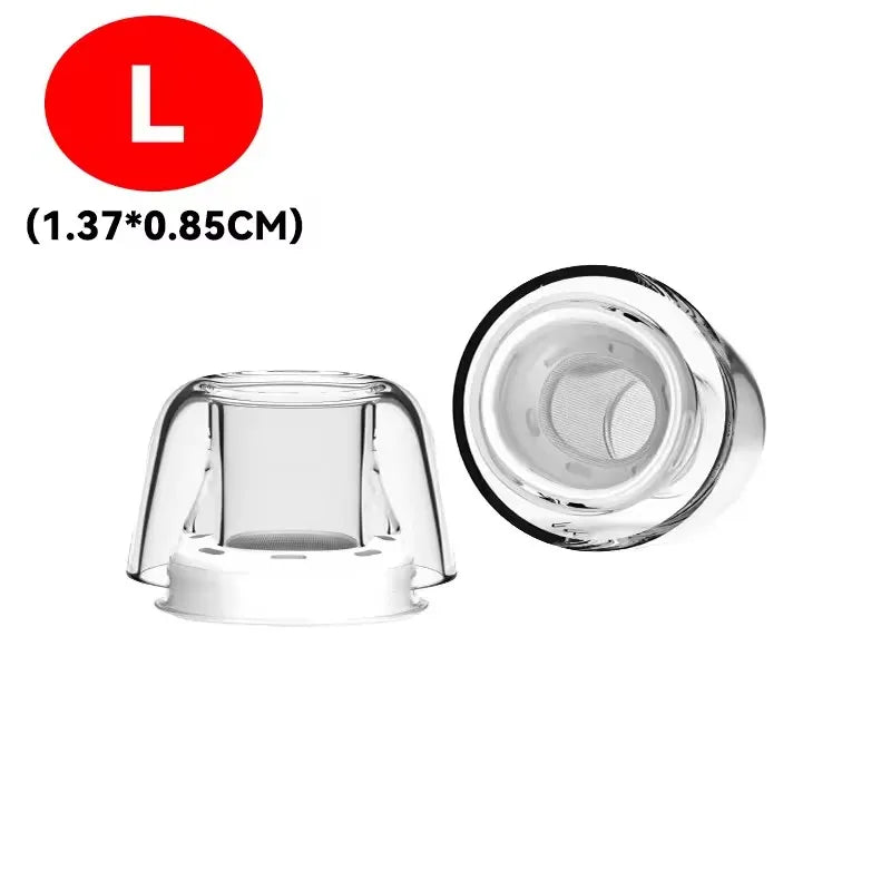 For Airpods Pro 2 Eartips Crystal Earbuds Replacement Transparent Liquid Silicone Earbuds Bluetooth Eartips for Airpods Pro