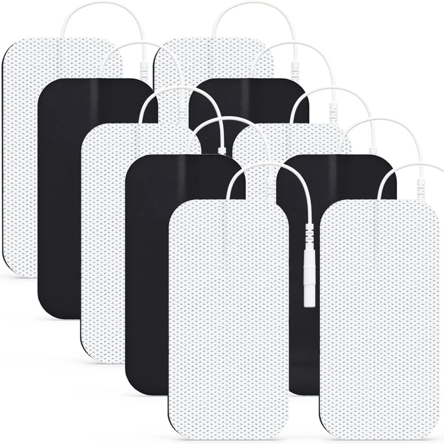 10/50pcs Body Physiotherapy Tens Electrode Pad Electric Muscle Stimulator Massage Patches Conductive Gel Pulse Relieve Fatigue