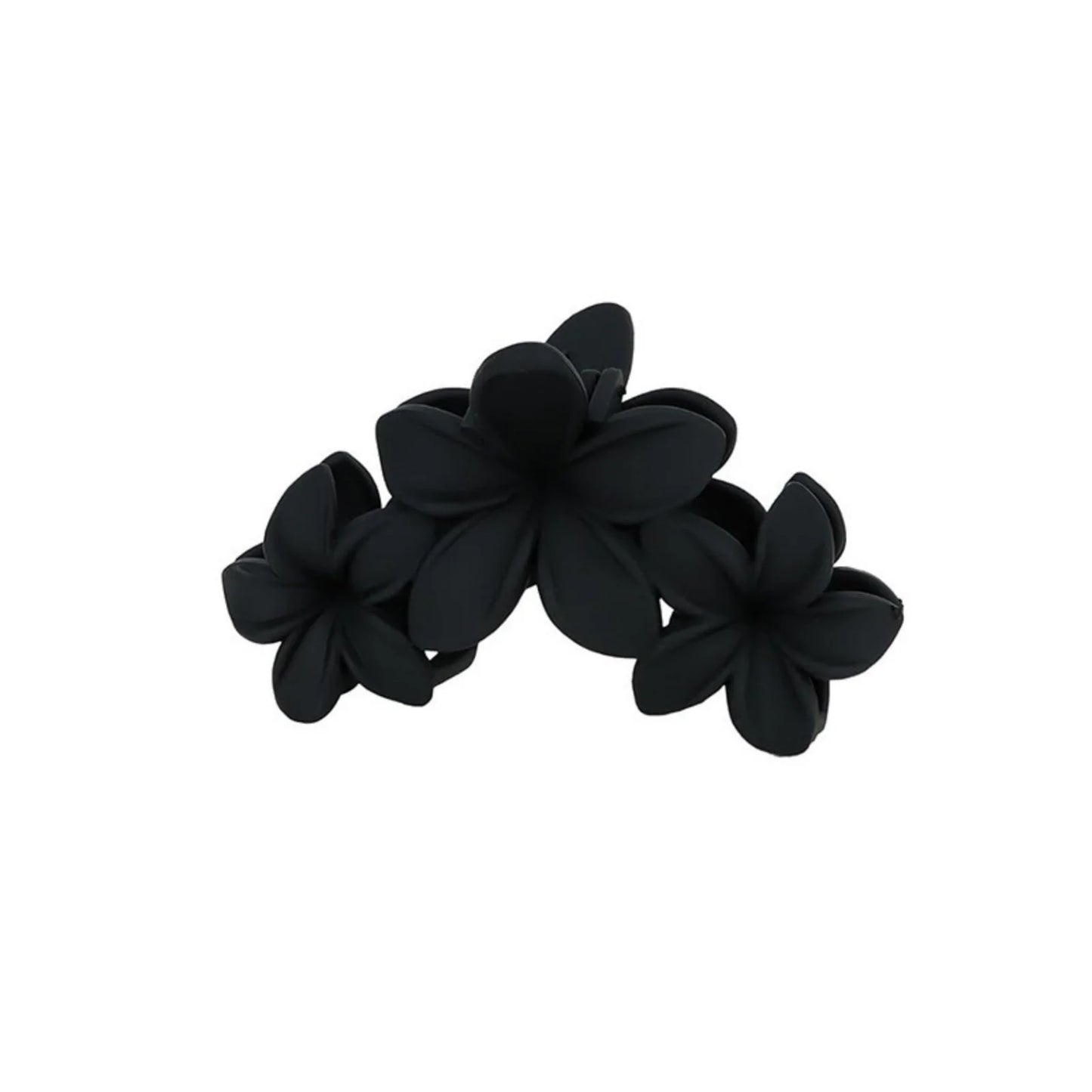 1PC Floral Hair Claw Clips Set, Elegant Flower-shaped Hair Grips in Neutral Tones, Chic Hair Accessories for Women