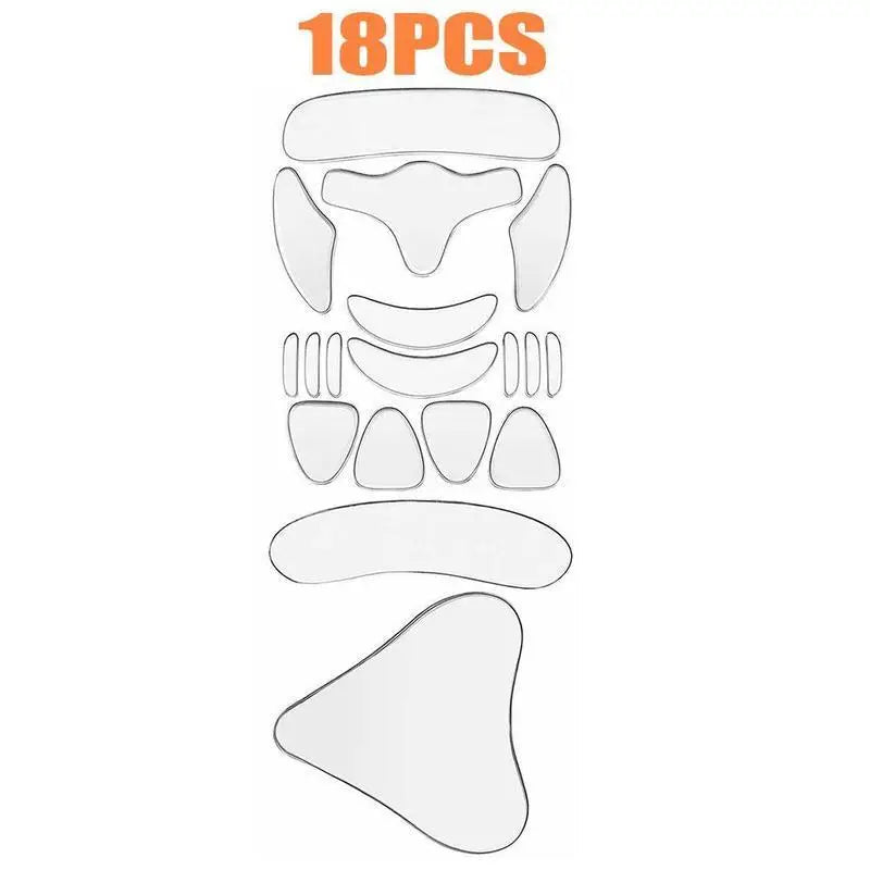 5/11/16/18Pcs Reusable Silicone Face Patch Set Anti Wrinkle Patches For Face Neck Forehead Eye Cheek Chest Pads Beauty Tools
