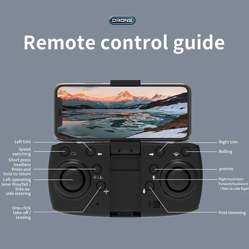 New E88 Pro RC Drone 4K 1080P Wide Angle Dual HD Camera Foldable Quadcopter WiFi FPV Altitude Hold