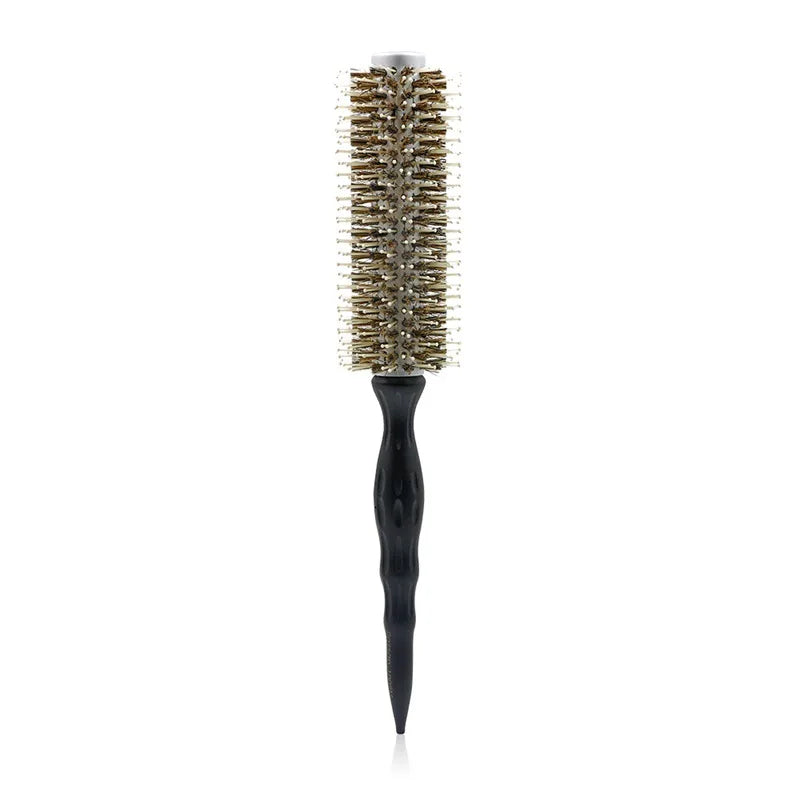 Round Hairbrush Anti Static Wood Boar Bristle Round Brush Hairdresser Styling Tools Teasing Brush For Curly Hair Comb Brush