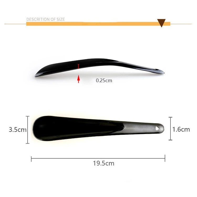 Lightweight Plastic Shoehorn with Travel Shoe Horn Helper for Men Women-Kids Aid Accessories Portable for Seniors