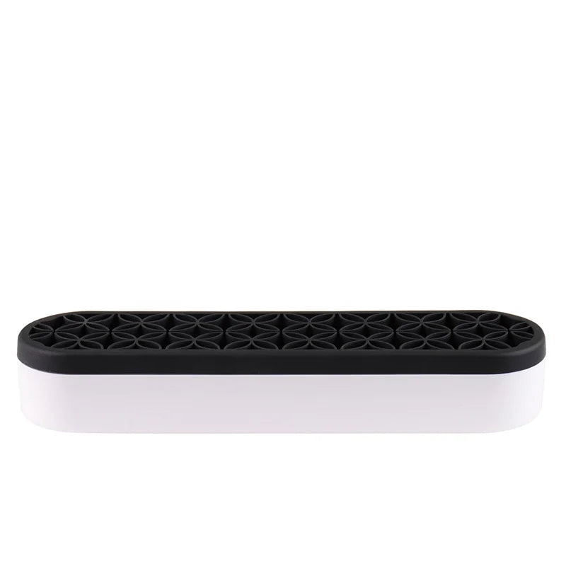 Silicon Nail Brush Makeup Brush Display Stand Rack Storage Case Brush Drying Shelf Brush Holder Make UP Holder Organizer