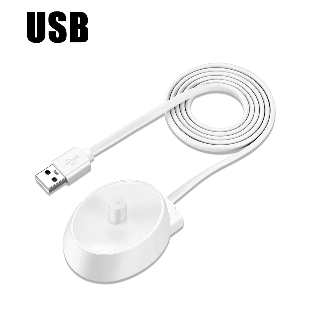 LISI Charger Fit for Oral B Braun Electric Toothbrush iO Series 3 4 5 6 1000/3000/5000/7000/7500 Waterproof Inductive Base