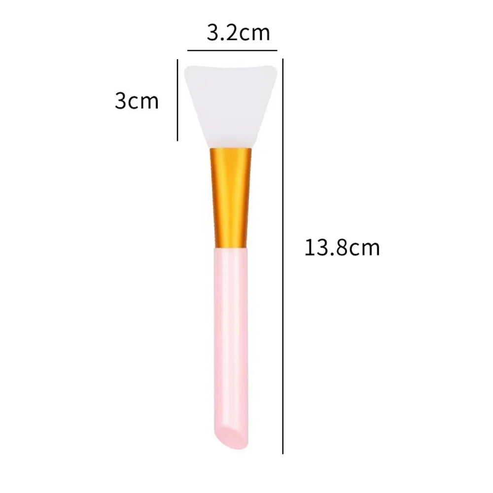 1/4/5/6-pack advanced silicone facial mask brush - mild and soft, suitable for all skin types, formaldehyde free