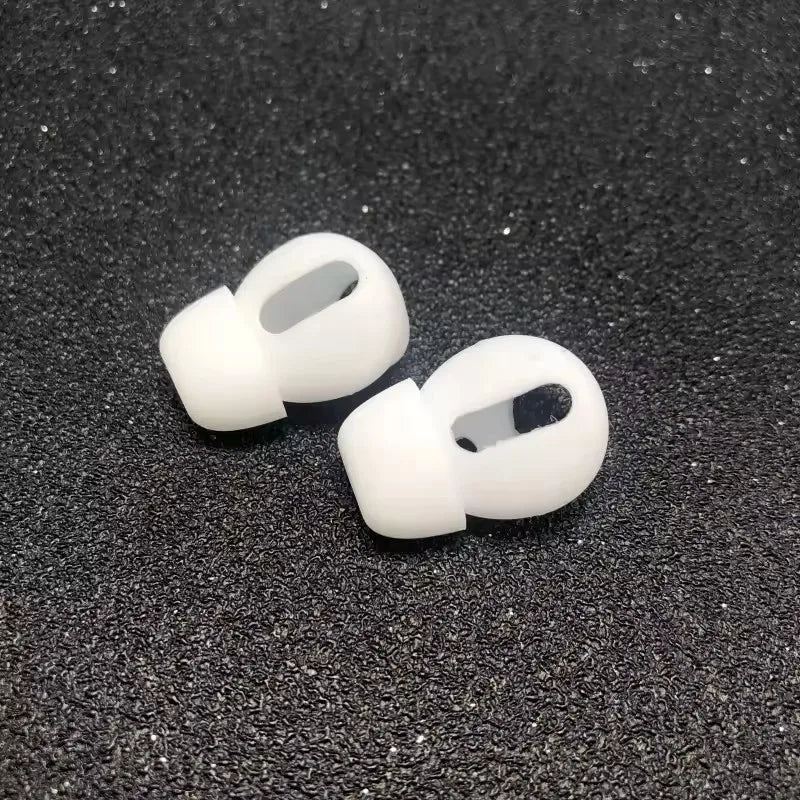 2pcs/Pair Ear Pads For Airpods 1/2 Wireless Bluetooth Iphone Earphones Silicone Covers Caps Earphone Case Earpads Eartips