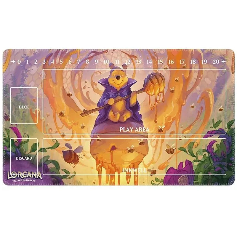 60x35x0.2Cm Cartoon Anime Lorcana Card Battle Single Tcg Game Mat Game Table Mat Card Mat Collection Toys Gift