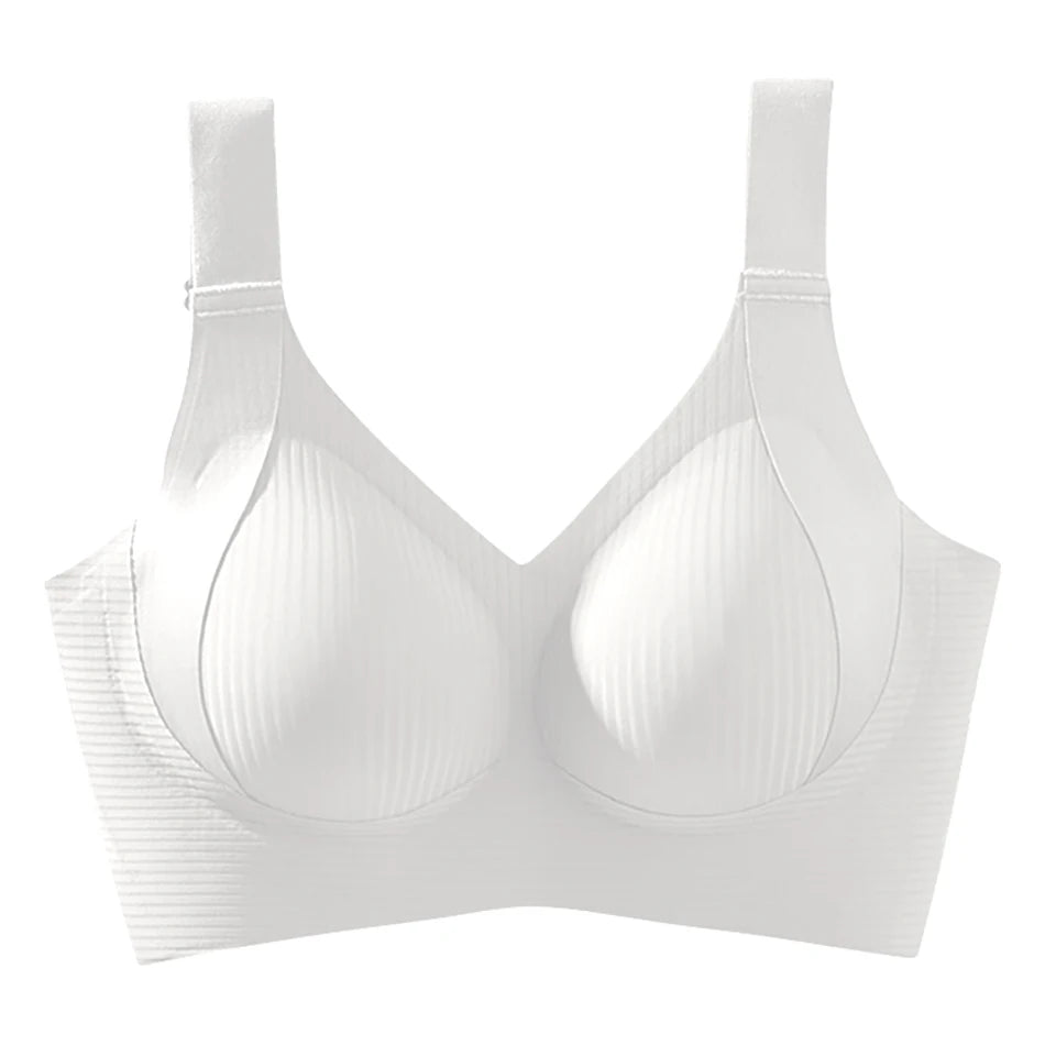 Women Maternity Bra Non Slip Shoulder Strap Bralette Simple and Casual No Underwire Padded Full Cup Size Adjustable Underwear