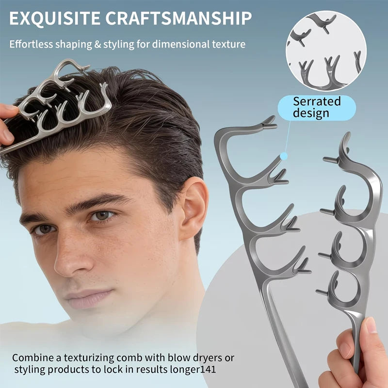 1pcs Professional Volumizing Hair Comb for Fluffy Texture Styling Wide Tooth Detangling for Salon Home Use Styling Accessories
