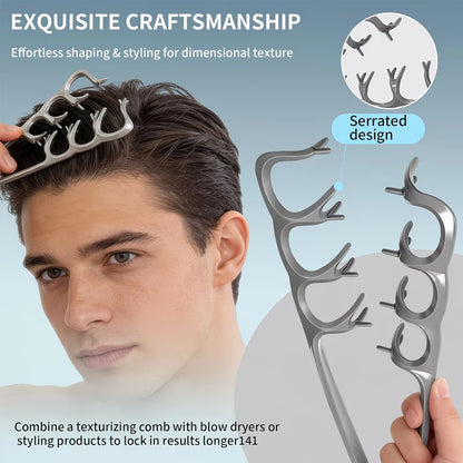 1pcs Professional Volumizing Hair Comb for Fluffy Texture Styling Wide Tooth Detangling for Salon Home Use Styling Accessories