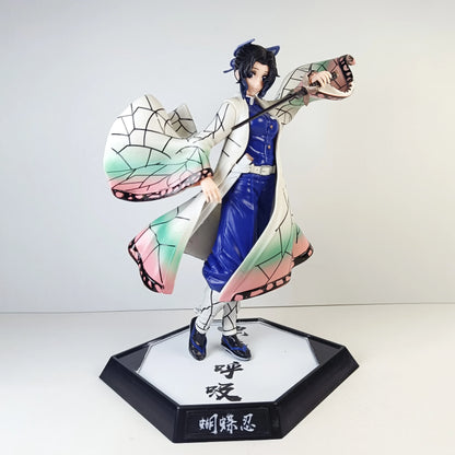 Anime Demon Slayer Figure Kamado Tanjirou Nezuko Action Figure PVC Model Toys Zenitsu Figurine Inosuke Kimetsu Yaiba Figura Gift