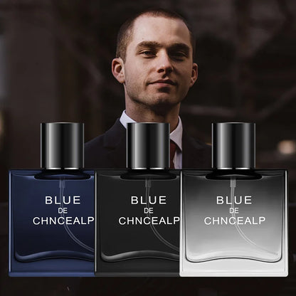 Blue De Chncealp 3-Piece Fragrance Set | Eau de Parfum for Men | Long-Lasting Fresh Scent | Gift for Him