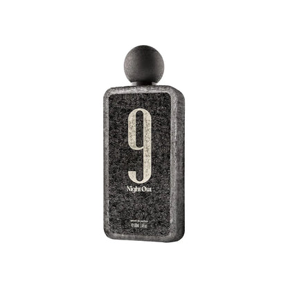 Afnan 9 PM Night Out Extrait de Parfum for Unisex – Oriental Spicy Fragrance, Perfect Gift for Women & Men, 3.4 fl oz