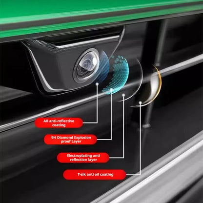 SEAMETAL Car Camera Protective Cover–Rainproof/Dustproof Anti-Gravel Scratch with High Clarity & 360° View HD Transparent Cover