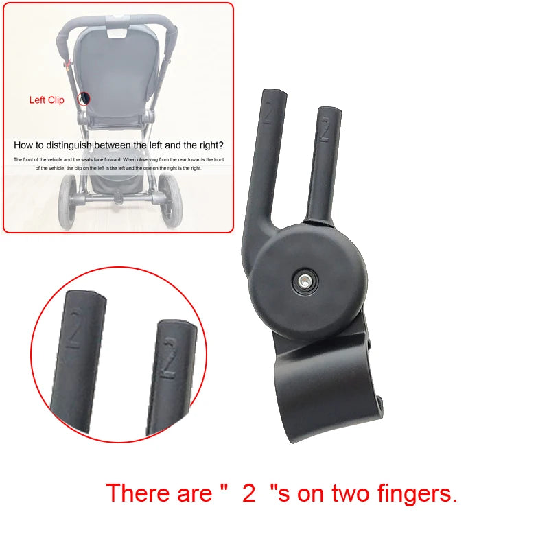 Buggy Awning Clasp For Cybex Mios 2/3 Priam 3/4 2019~2026 Stroller Roof Clamp Canopy Rod Clip Adjustable Knob Sunshade Connector
