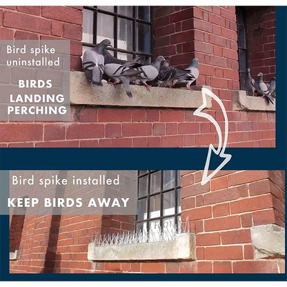 Bird Spikes Repellent Supplies Against Pigeons Crows Repeller Outdoor Defense Scare Birds Garden Scarecaper Outside Anti Gadgets