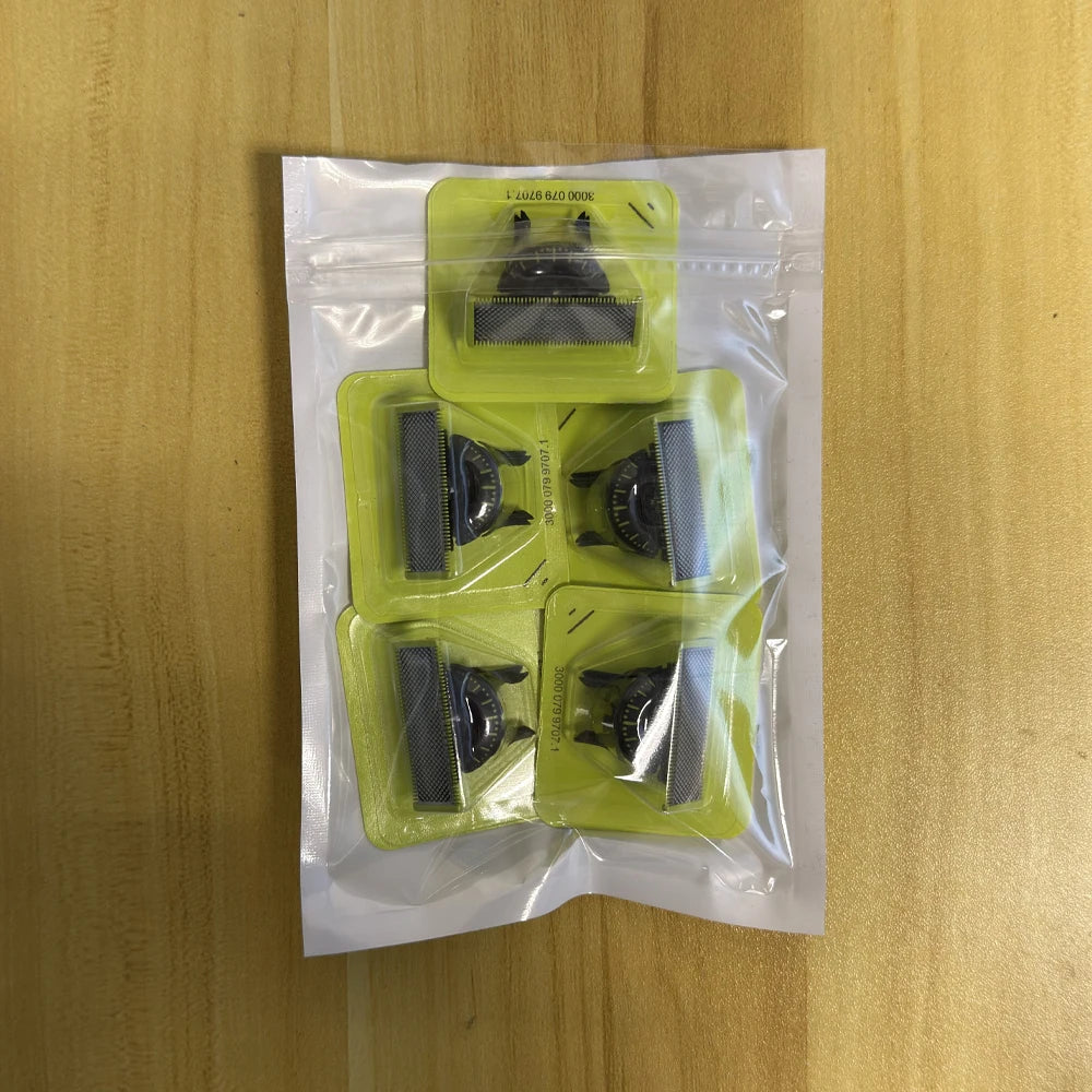 New 360 Replacement Blades Compatible with One Blade QP2520 QP2630 QP2724 QP2834 QP6510 QP6520 QP6530 Electric Shaver