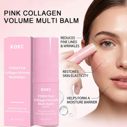 PDRN Pink Collagen Capsule Cream 5% Niachinamide VC Whitening Hydrolyzed Collagen Face Cream Moisturizing Firming Skin Care