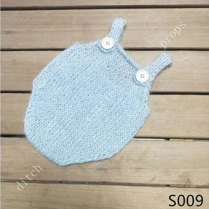Mohair Shorts Pants Newborn Photography Props Hand-woven