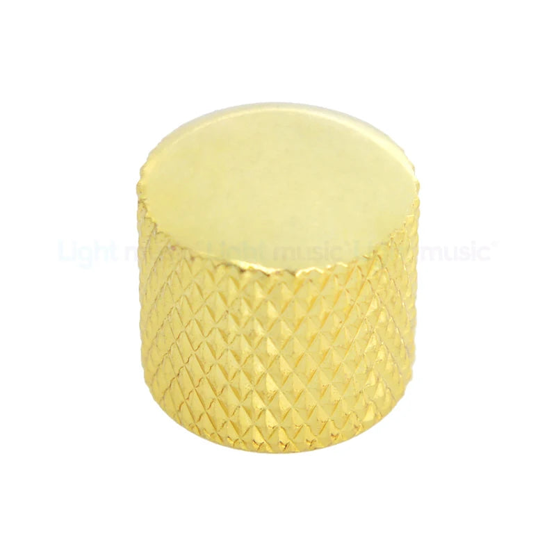 2pcs 6MM Metal Dome Tone Guitar Volume Tone Knobs Potentiometer Control Knobs For Electric Guitar Bass