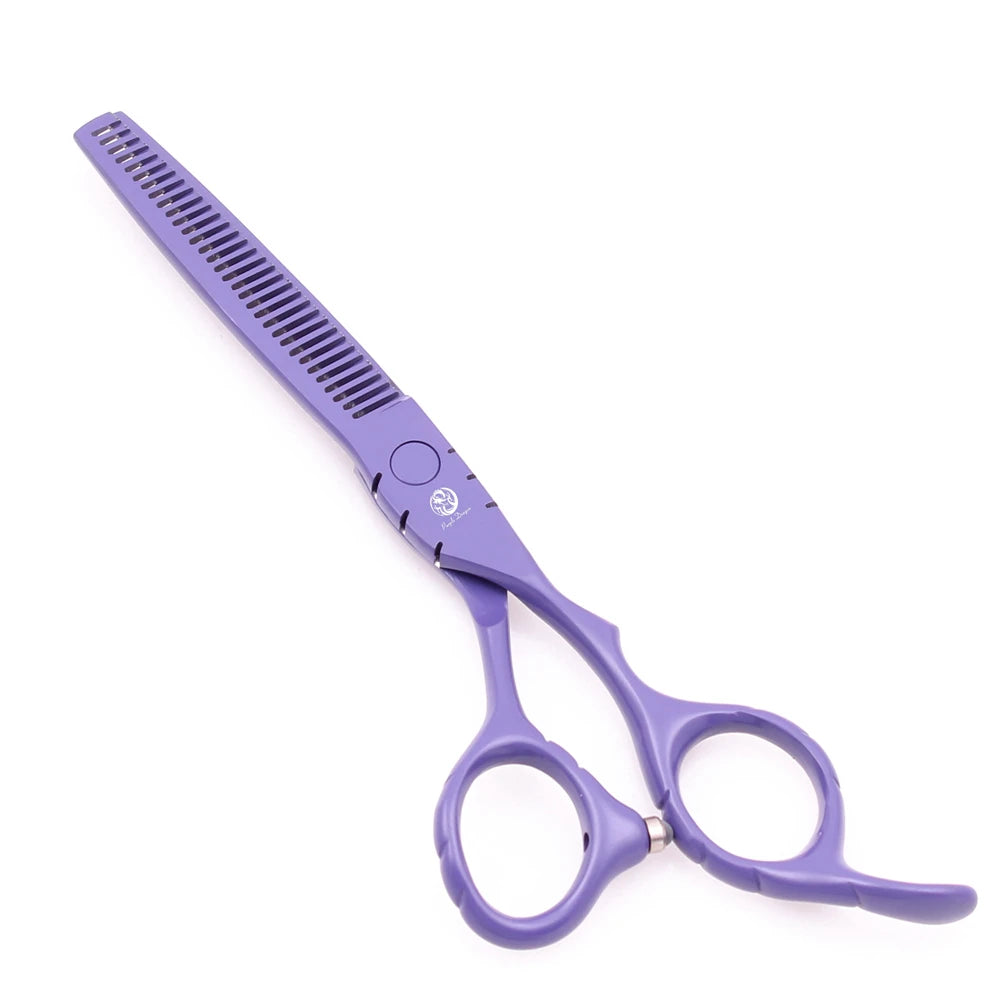 Hair Scissors 5.5" 6" Purple Dragon Stainless Professional Hairdressing Scissors Thinning Shears Hair Scissor Dropshipping Z1010
