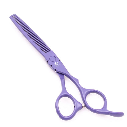 Hair Scissors 5.5" 6" Purple Dragon Stainless Professional Hairdressing Scissors Thinning Shears Hair Scissor Dropshipping Z1010
