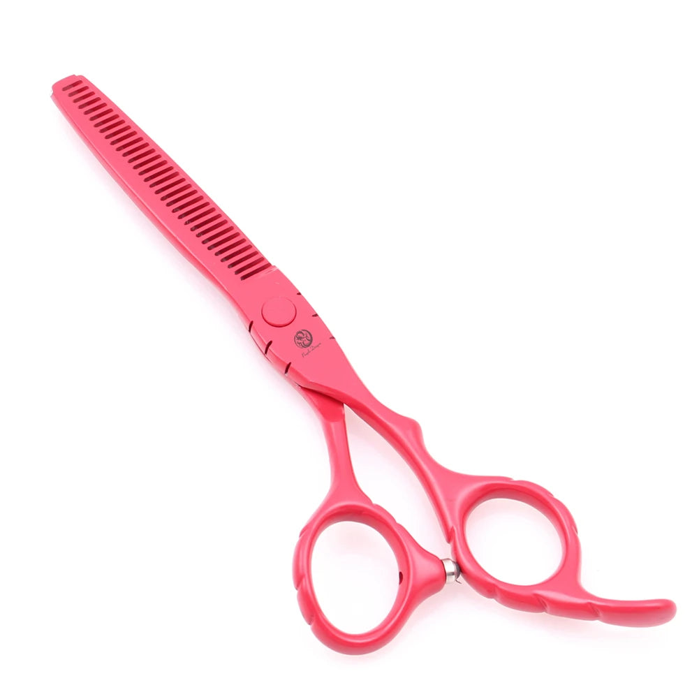 Hair Scissors 5.5" 6" Purple Dragon Stainless Professional Hairdressing Scissors Thinning Shears Hair Scissor Dropshipping Z1010
