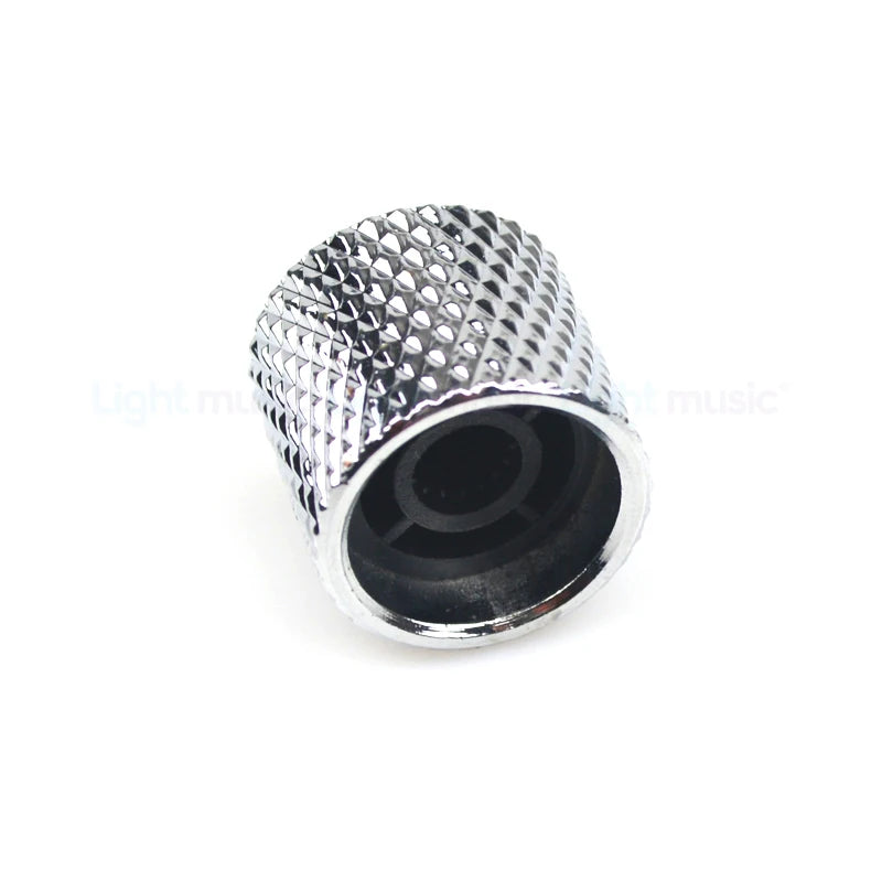 2pcs 6MM Metal Dome Tone Guitar Volume Tone Knobs Potentiometer Control Knobs For Electric Guitar Bass