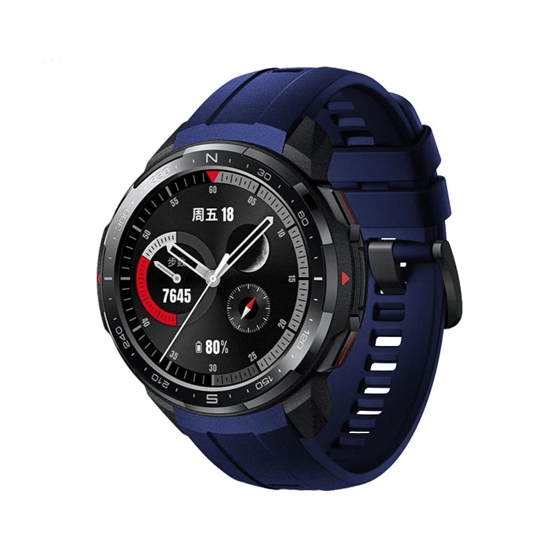 Silicone Strap For Honor Watch GS Pro Strap Wristband Soft Sport Bracelet For Huawei Honor GS Pro Accessories Smart Watchband