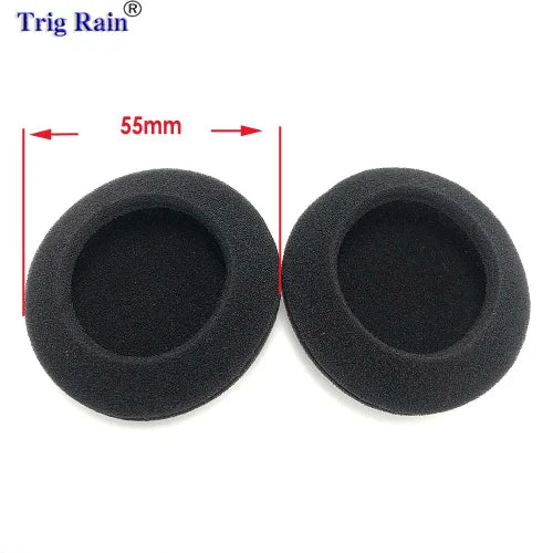 Thickened Foam Ear Pads For Headphones Sponge Replacement Cushions Covers Earphones Case 35mm 40mm 50mm 55mm 60mm 65mm 70mm 80mm